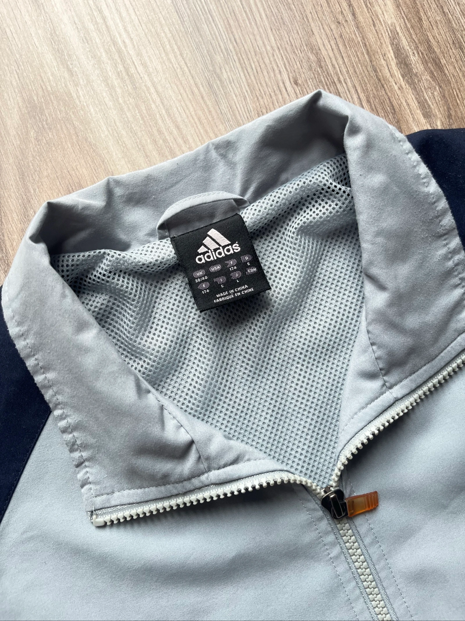 Adidas Track Jacket Bomber Parachute Y2K Premium Limited Edition Vintage 90s origineel – photo 4